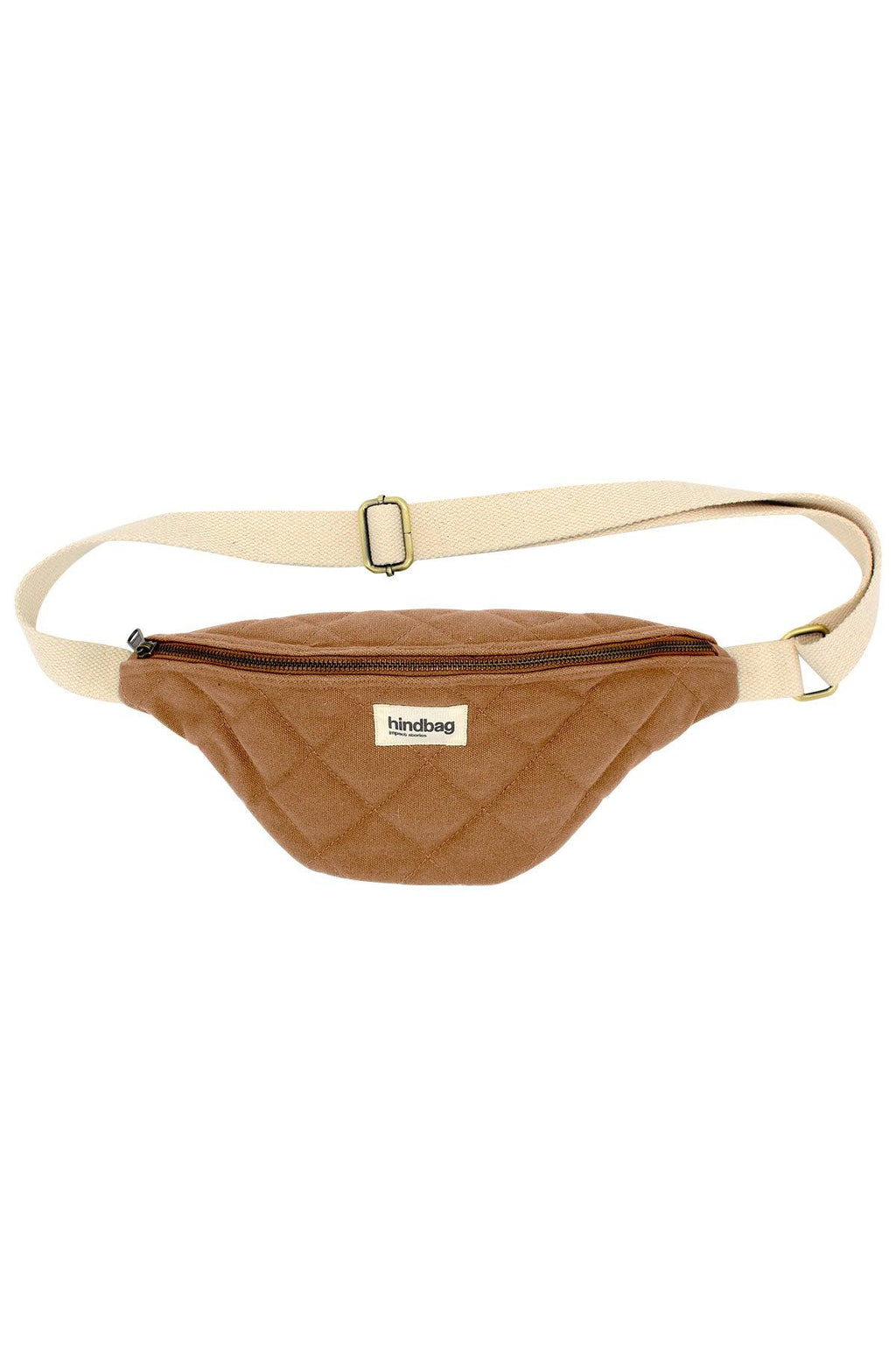 Riñonera acolchada Olivia Canela Hindbag2
