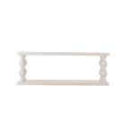Salino - Lot de 2 Étagères - Blanc - Mdf