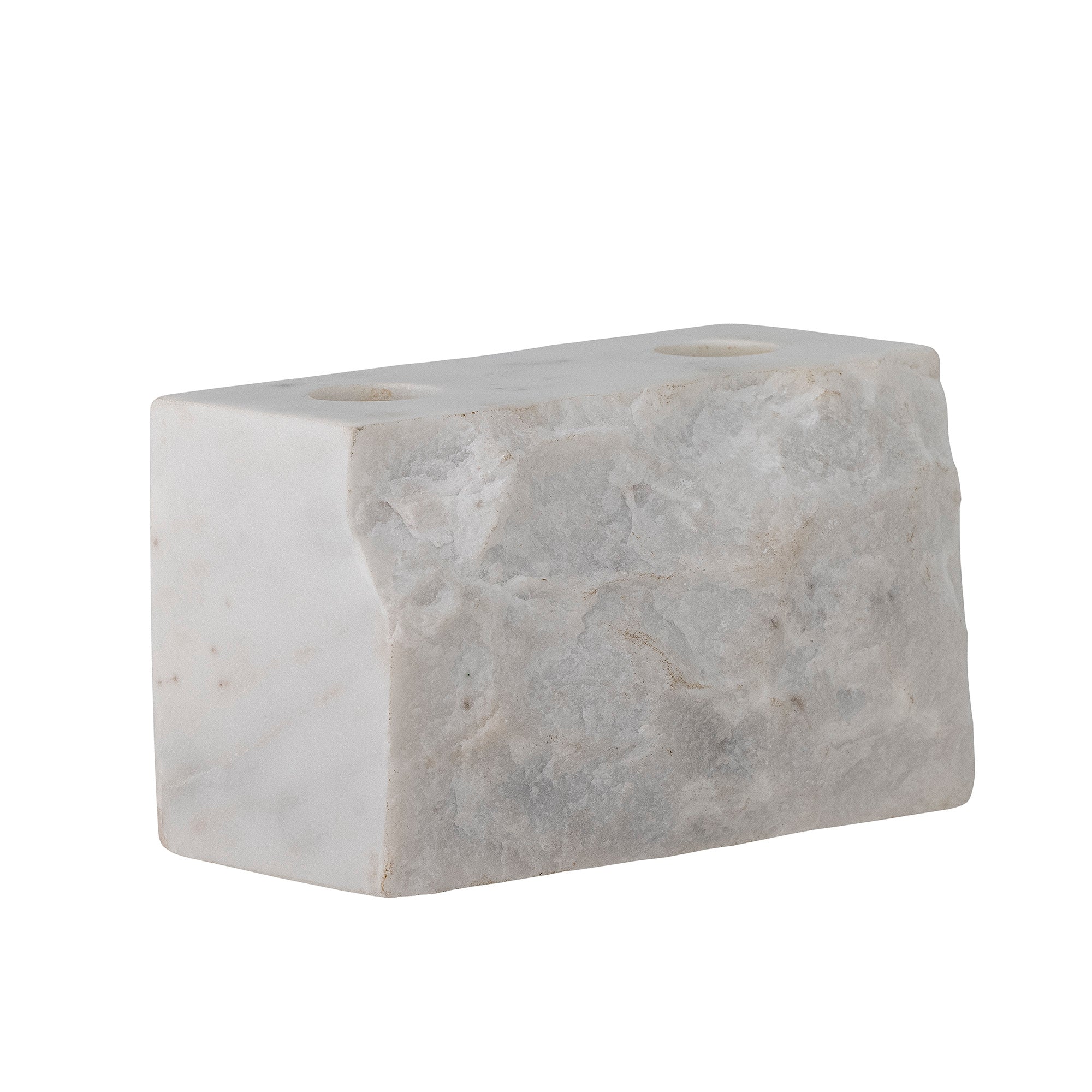 Magie - Candle Holder - White - Marble