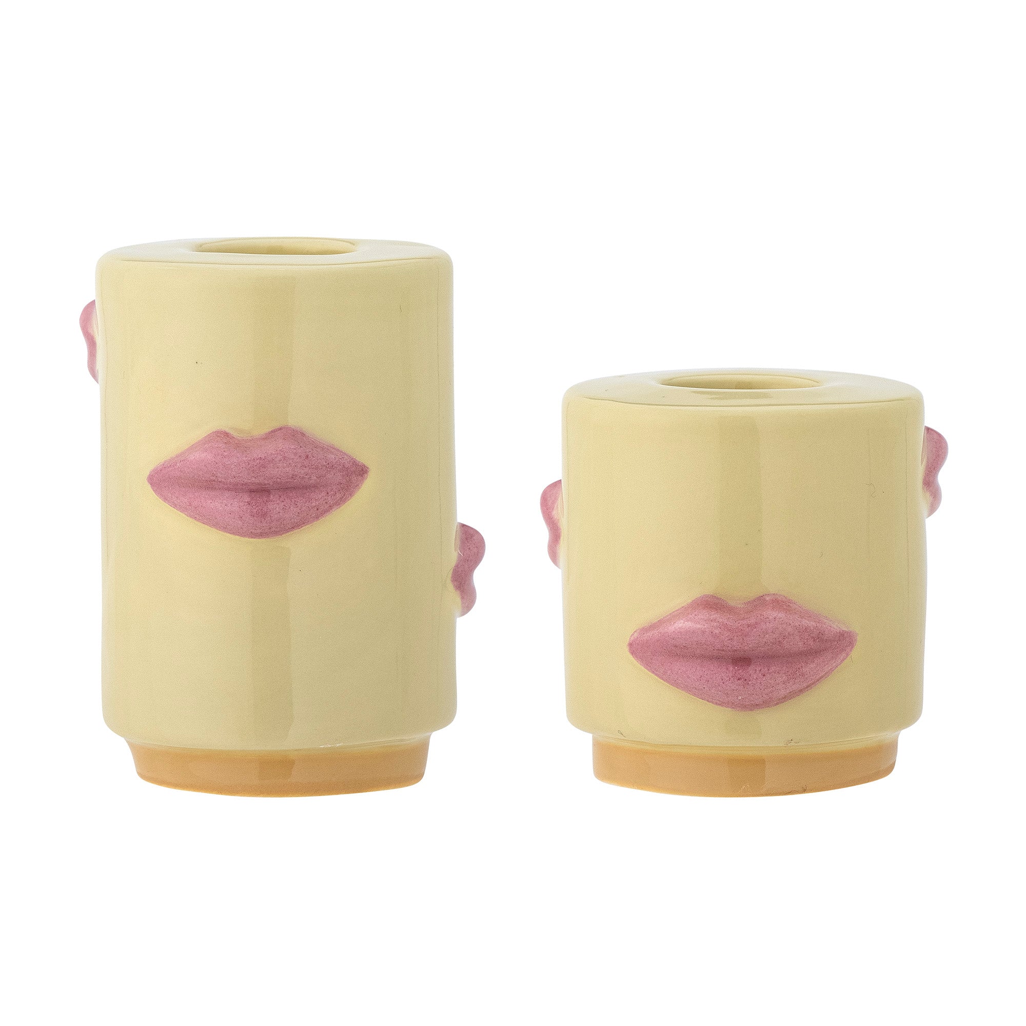 Sassy - Portavelas - Amarillo - Gres