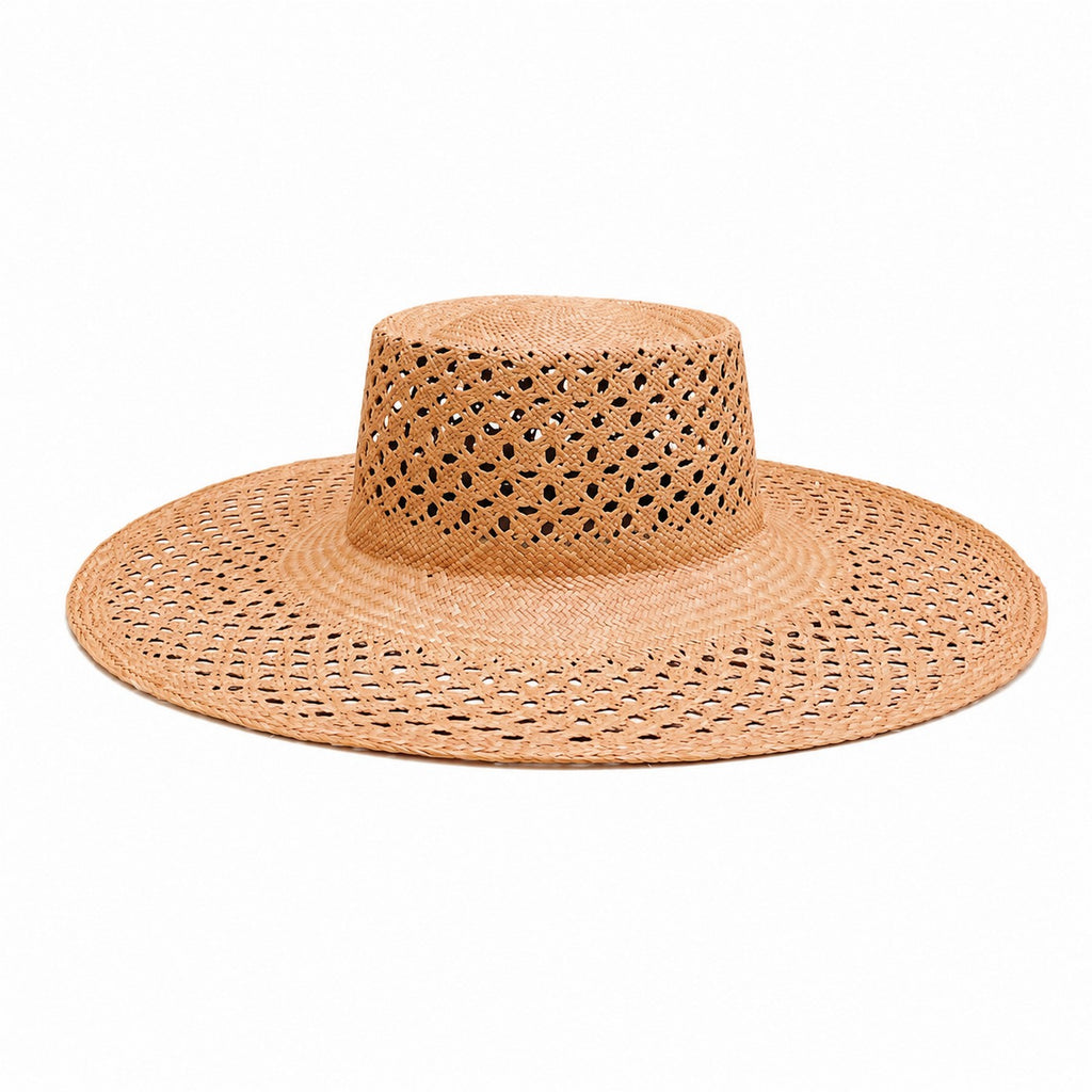 Chapeau Paille Opale Jr - Apricot