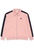 Casual Banded Track Jacket - Soft Pink