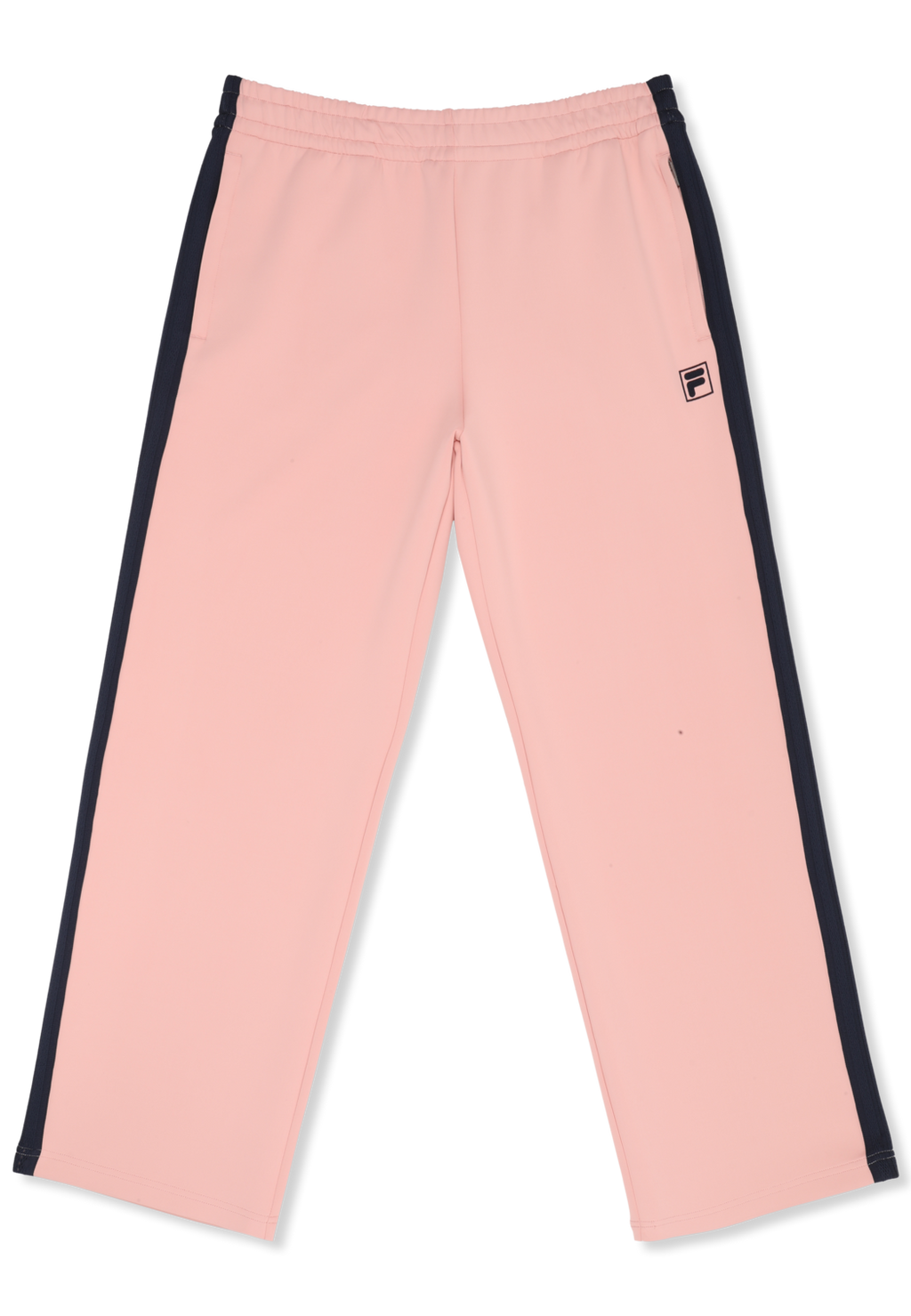 Pantalones Deportivos Casuales Con Bandas - Rosa Suave