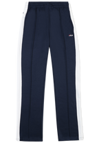 Pantalon De Survêtement À Bandes Droit - Iris Noir