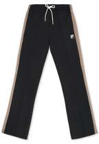 Pantalon De Survêtement À Bandes Extra-Long - Noir