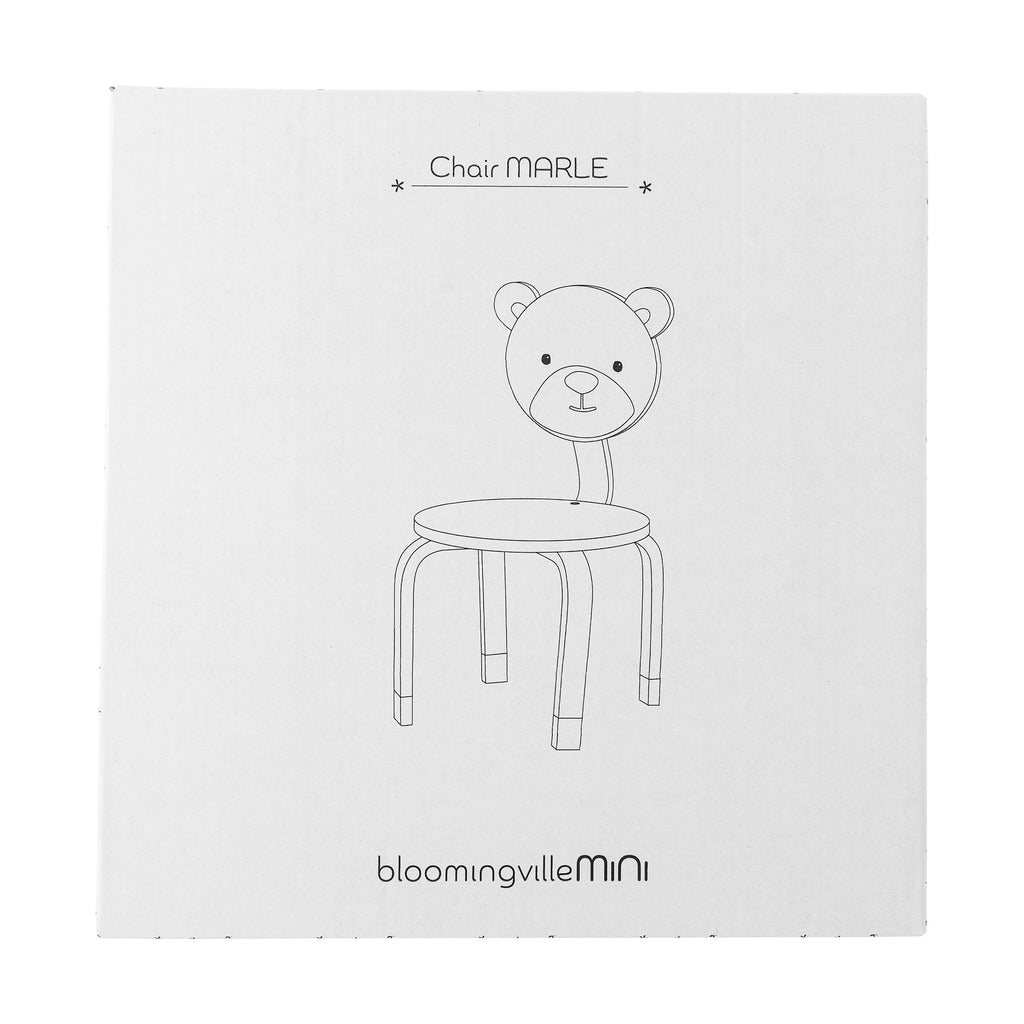 Marle - Silla - Marrón - Mdf Fsc®100%