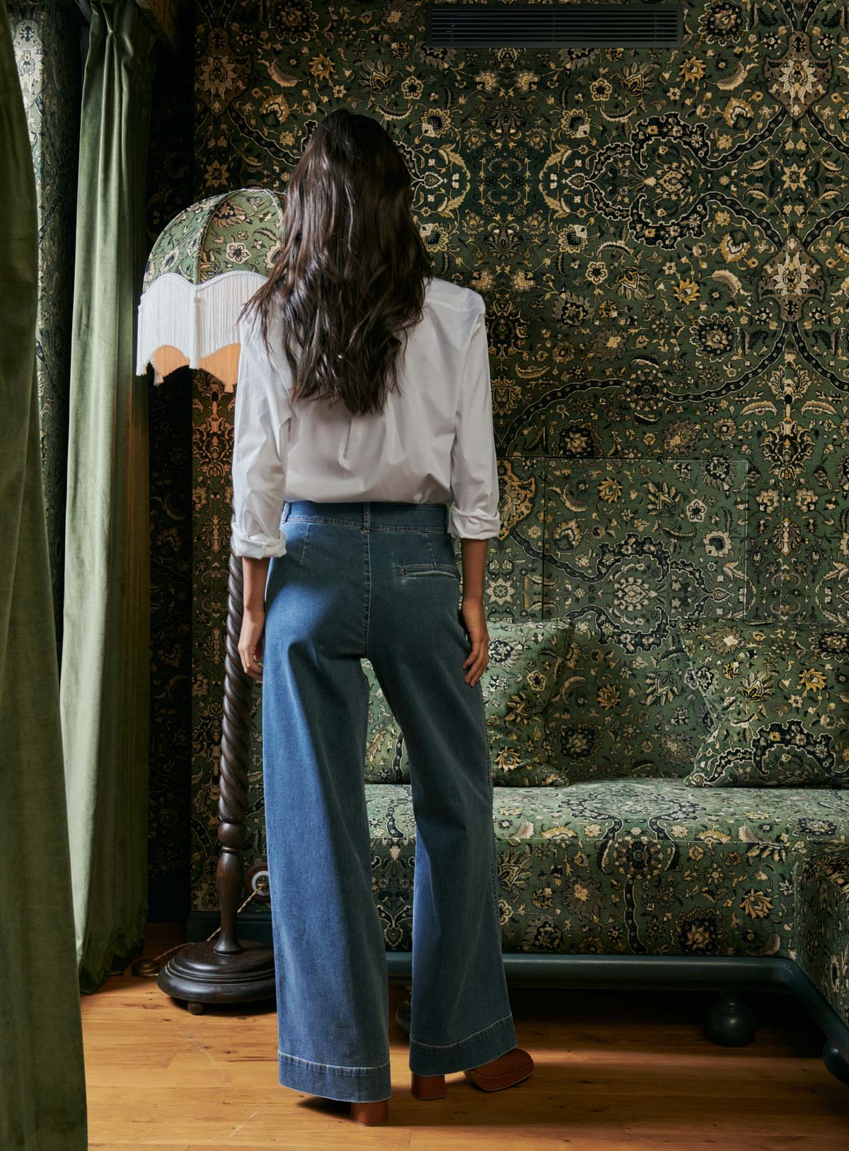 Petite Mendigote - Pablo A Pinces Trousers - Blue