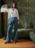 Petite Mendigote - Pablo A Pinces Trousers - Blue