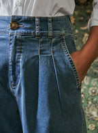 Petite Mendigote - Pablo A Pinces Trousers - Blue
