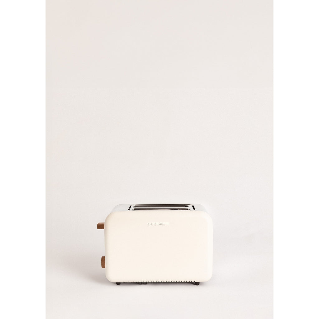 Pack Toast Retro Grille-pain + Thera Retro Cafetière Express Finition Mate - Blanc Cassé