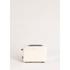 Pack Toast Retro Grille-pain + Thera Retro Cafetière Express Finition Mate - Blanc Cassé