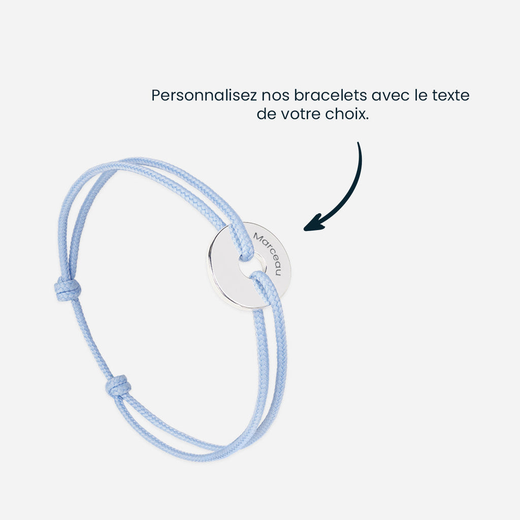 Bracelet Louis - Bleu Ciel