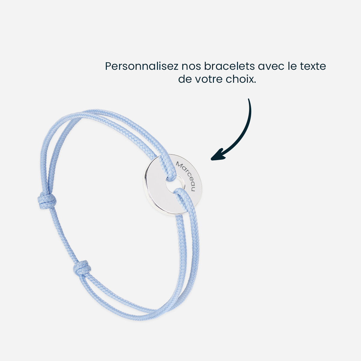 Bracelet Louis - Bleu Ciel