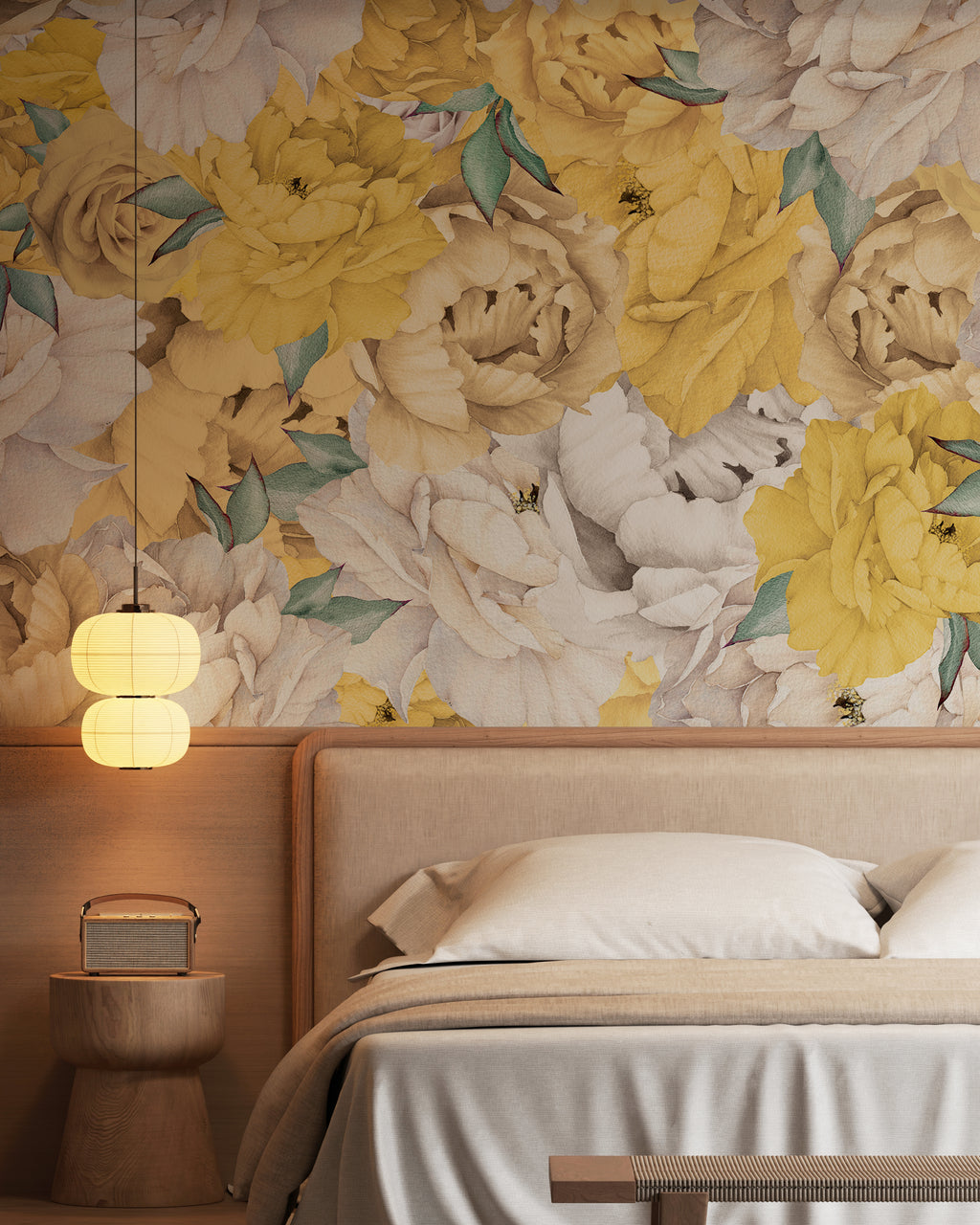Affresco Paeonia - Jaune