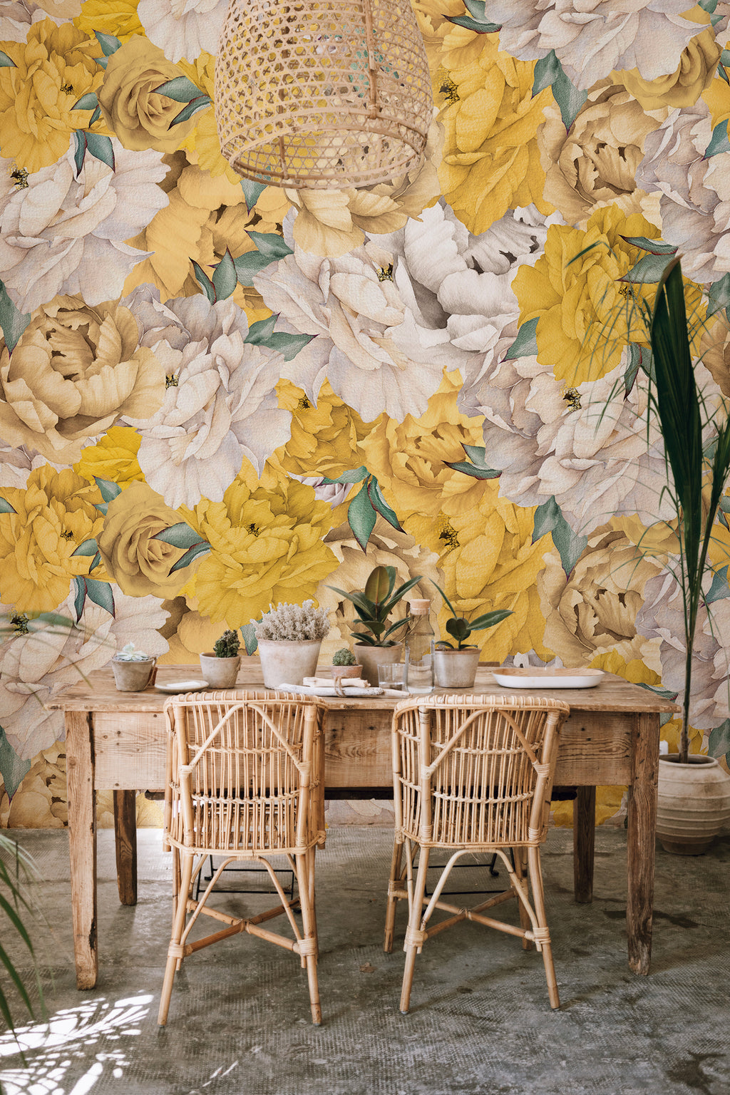 Affresco Paeonia - Jaune
