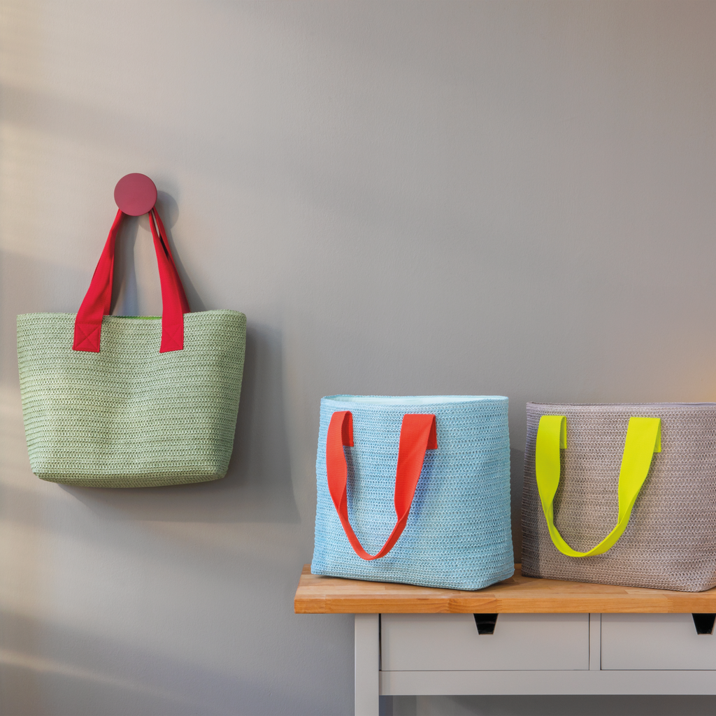 Sac Panier - Gris Clair