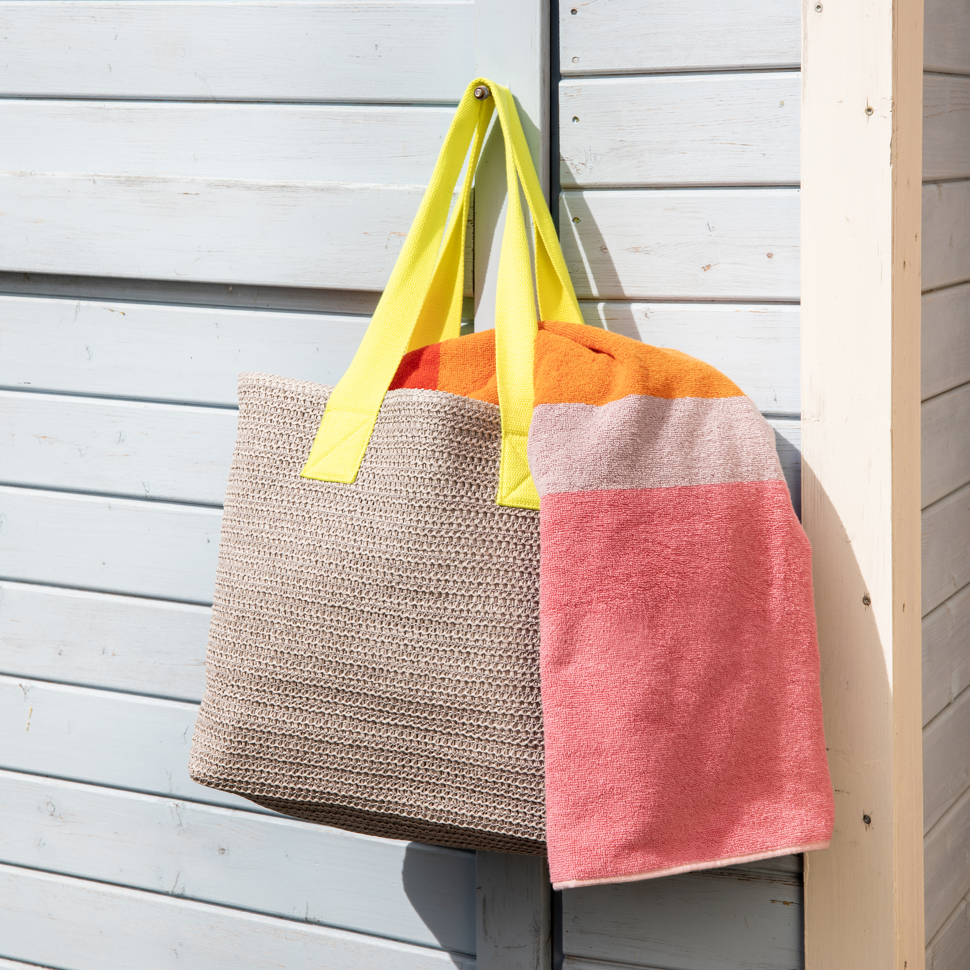 Sac Panier - Gris Clair