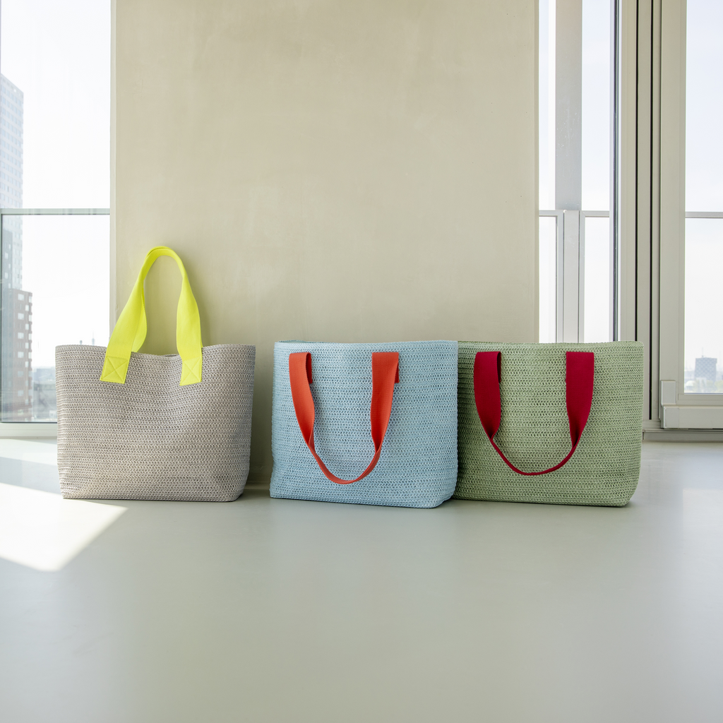 Sac Panier - Gris Clair
