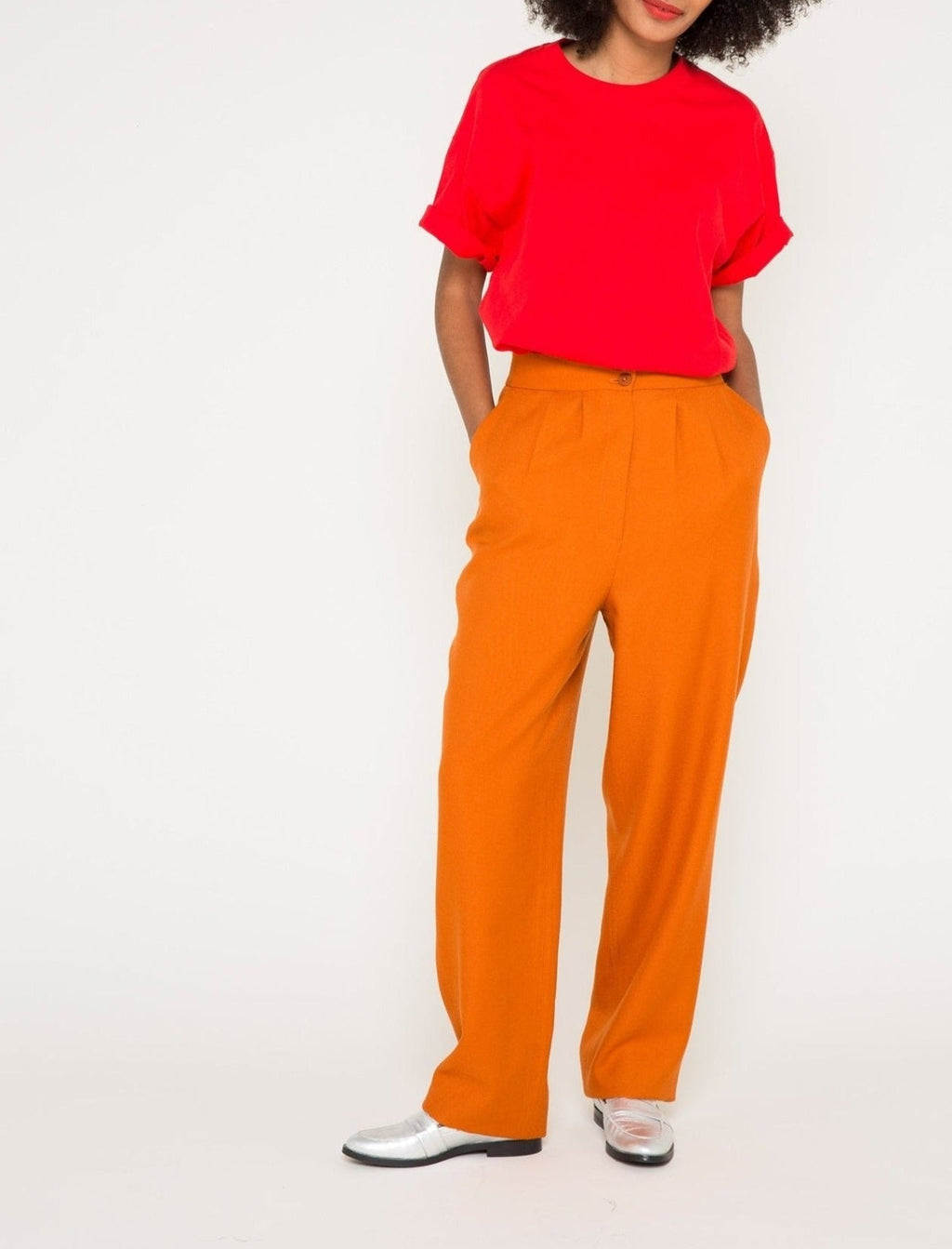Agnes Saly Trousers - Camel