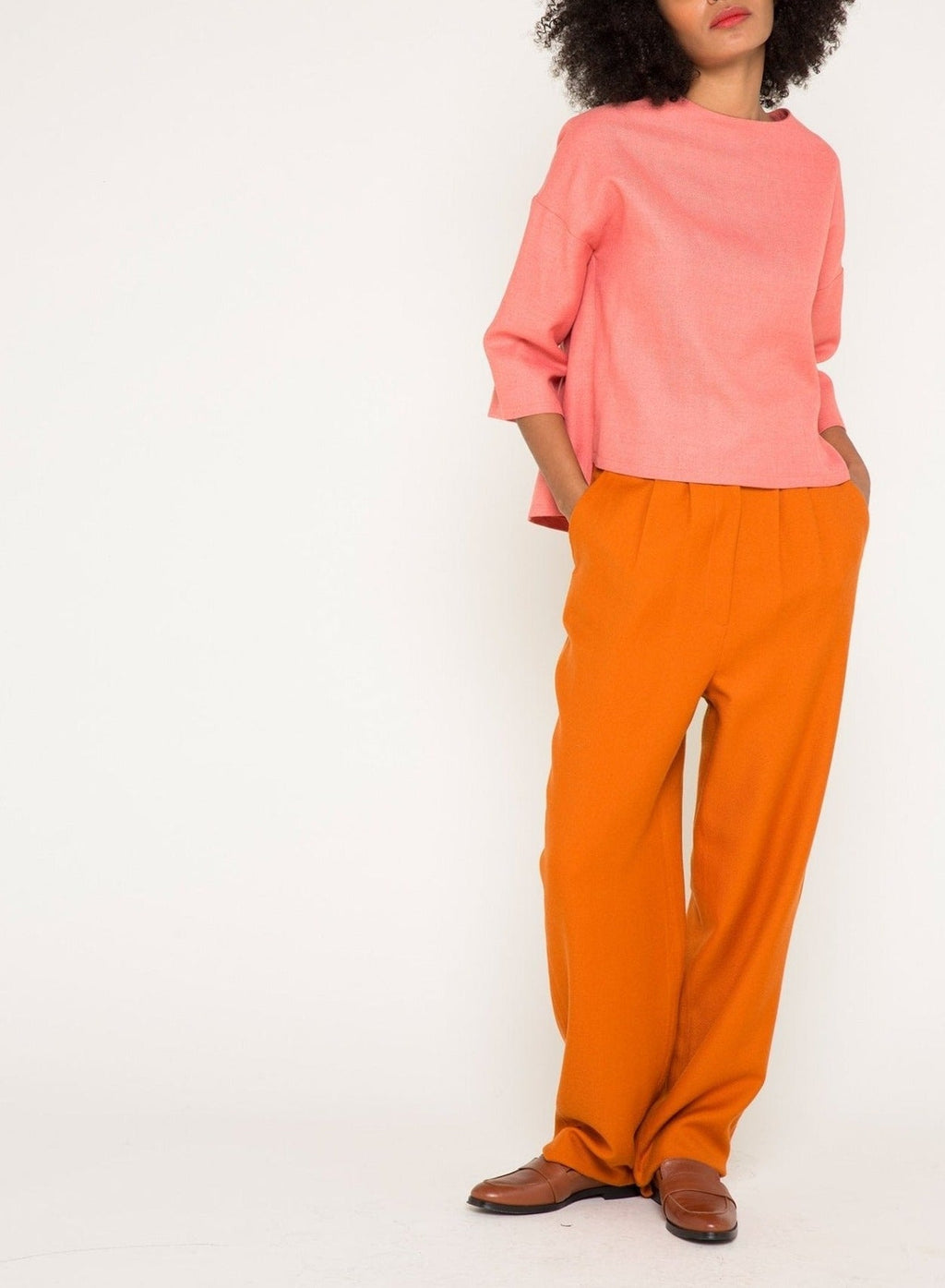 Agnes Saly Trousers - Camel