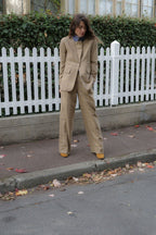Plume Paris - Pantalón Arielle Chevron - Multicolor