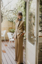 Plume Paris - Pantalón Arielle Chevron - Multicolor