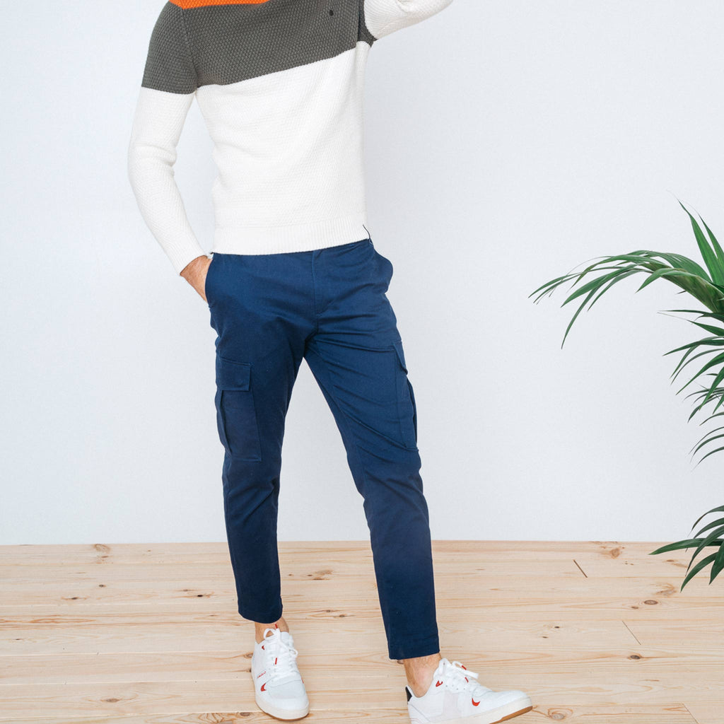 Pantalón Milly Algodón - Azul Marino - Hombre