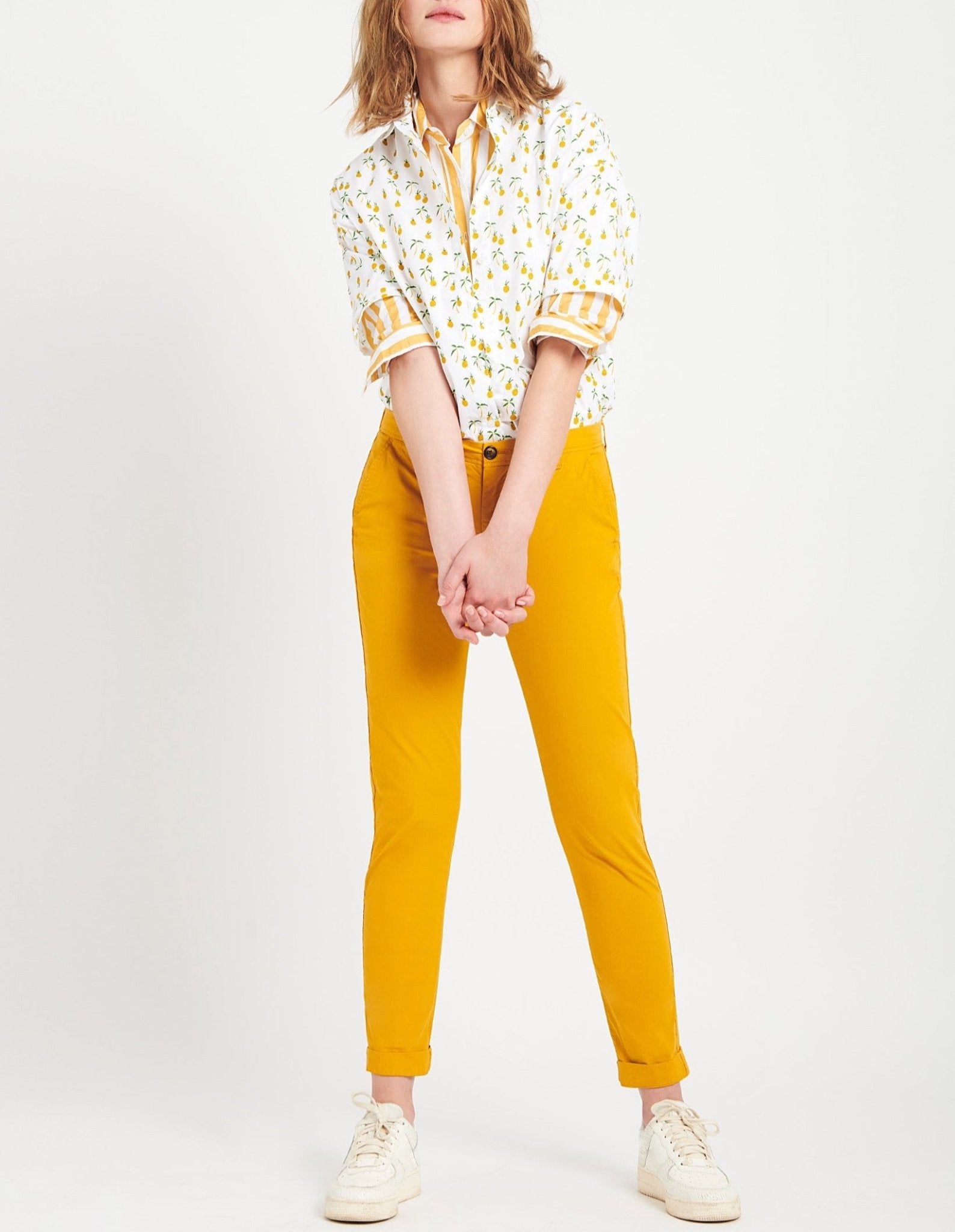 Pantalon Chino Pam19 - Femme