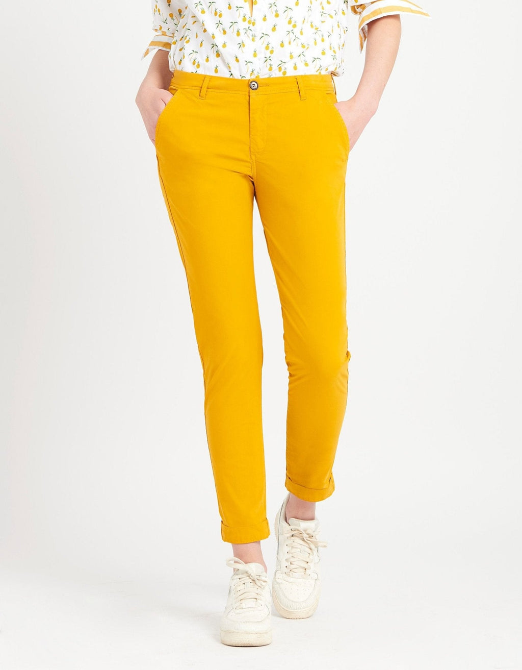 Pantalon Chino Pam19 - Femme