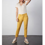 Pantalon Chino Tapered Sandy Tapered - Mustard - Femme