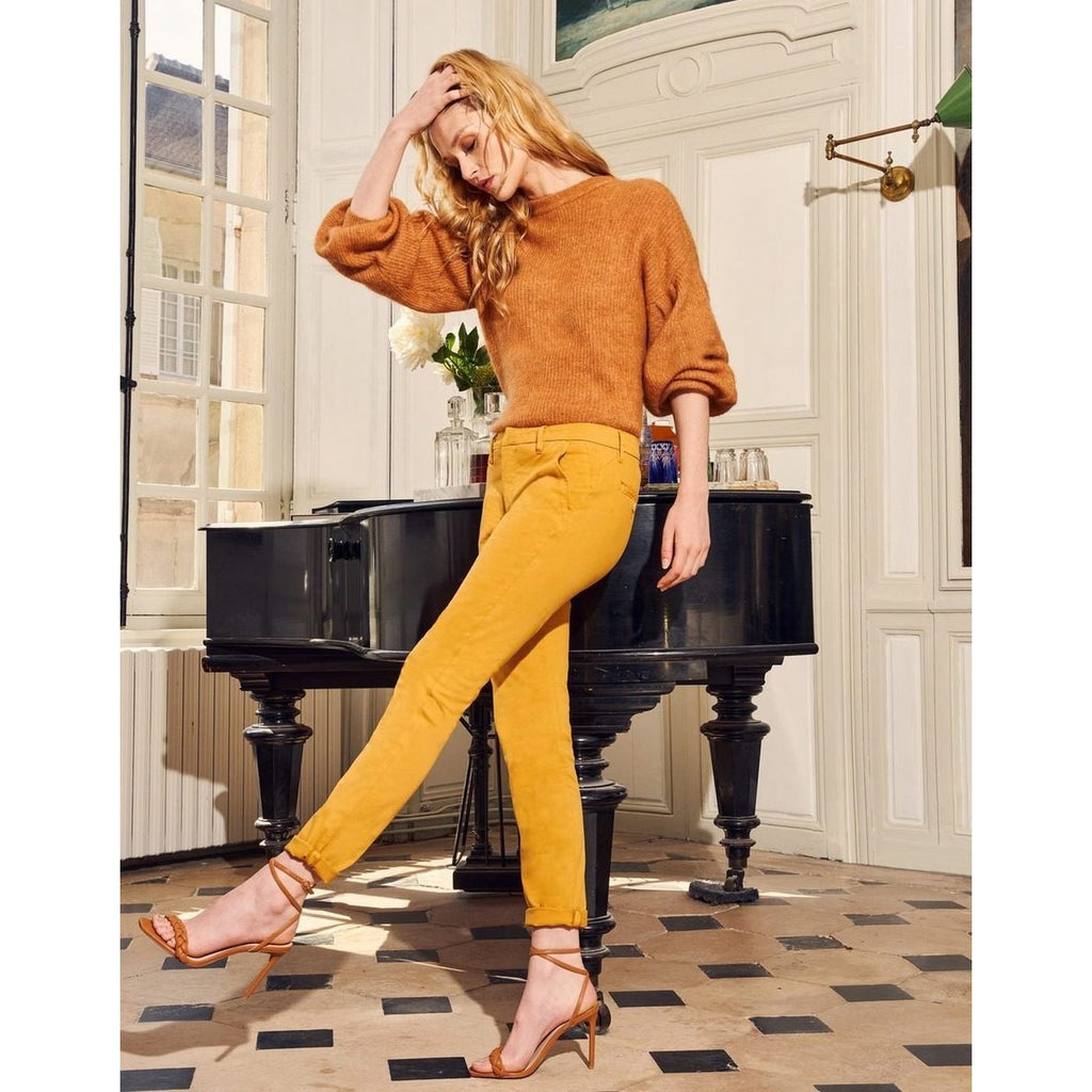 Pantalon Chino Sandy2Basic - Harvest Gold - Femme