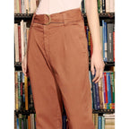 Pantalon Cigarette Highwaist Avacolor - Fired Brick