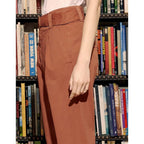 Pantalon Cigarette Highwaist Avacolor - Fired Brick