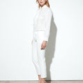 Pantalon Cigarette Leandro - White - Femme