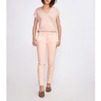 Pantalón Cigarrillo Lizzy Color - Rosa Nube