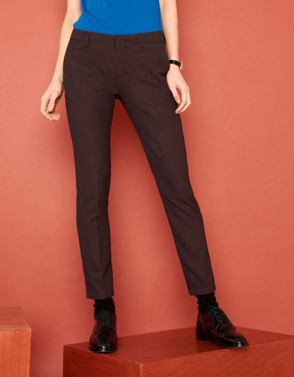 Pantalón pitillo Lizzy Fancy - Copper Dots - Mujer