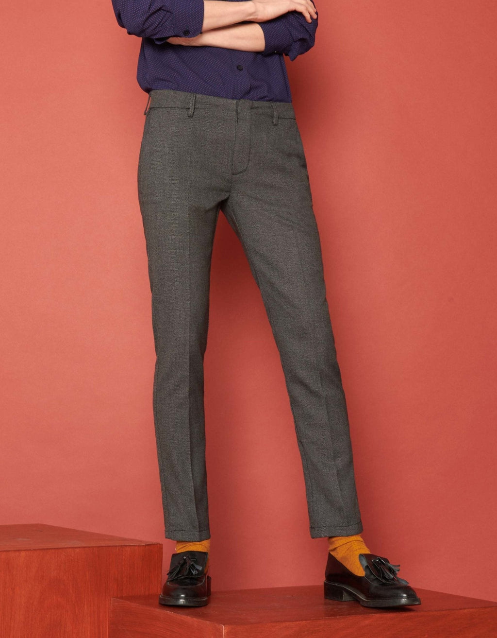 Cigarette Lizzy Fancy Trousers - Fleck - Women's