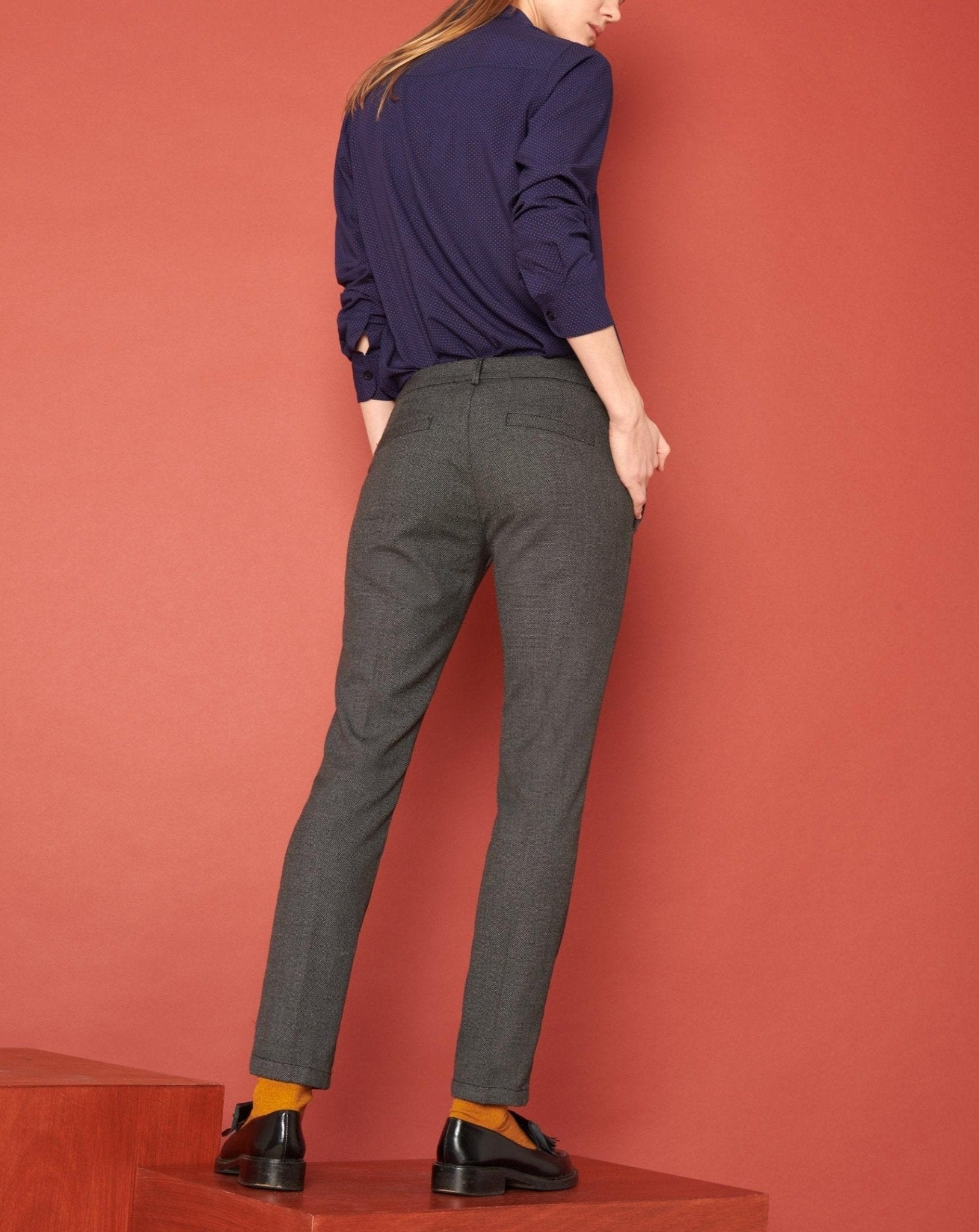 Cigarette Lizzy Fancy Trousers - Fleck - Women's
