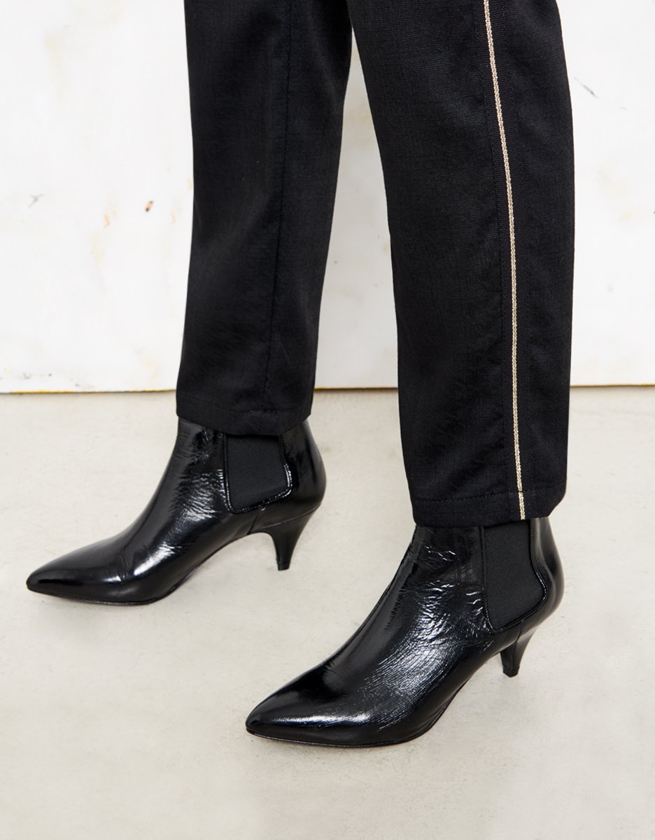 Pantalon Cigarette Lizzy Fancy - Herring Black - Femme