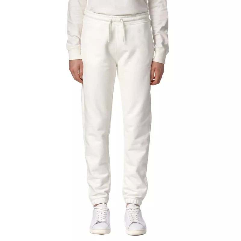 K-Way Ginevrette Fleece Peach-träningsbyxor – vita