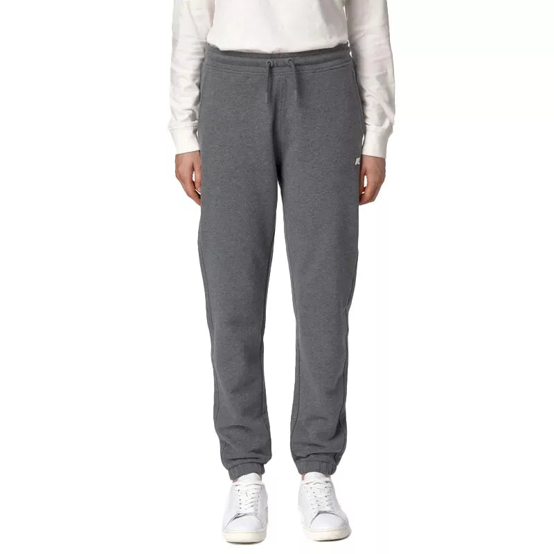 K-Way Ginevrette Fleece Peach Sweatpants - Anthracite