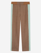Pantalón Recto - Marrón - Mujer