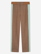 Pantalón Recto - Marrón - Mujer