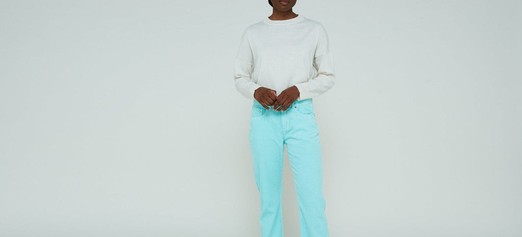 Pantalon Elias Monzo - Bleu Glacier