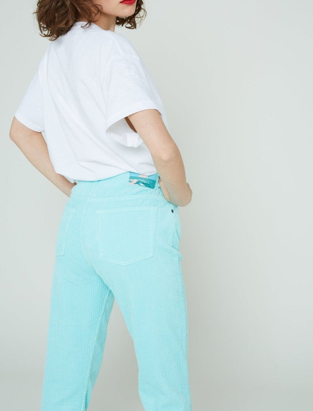 Pantalon Elias Monzo - Bleu Glacier