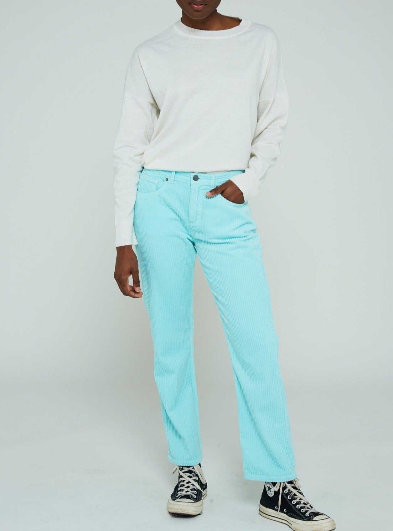 Pantalon Elias Monzo - Bleu Glacier