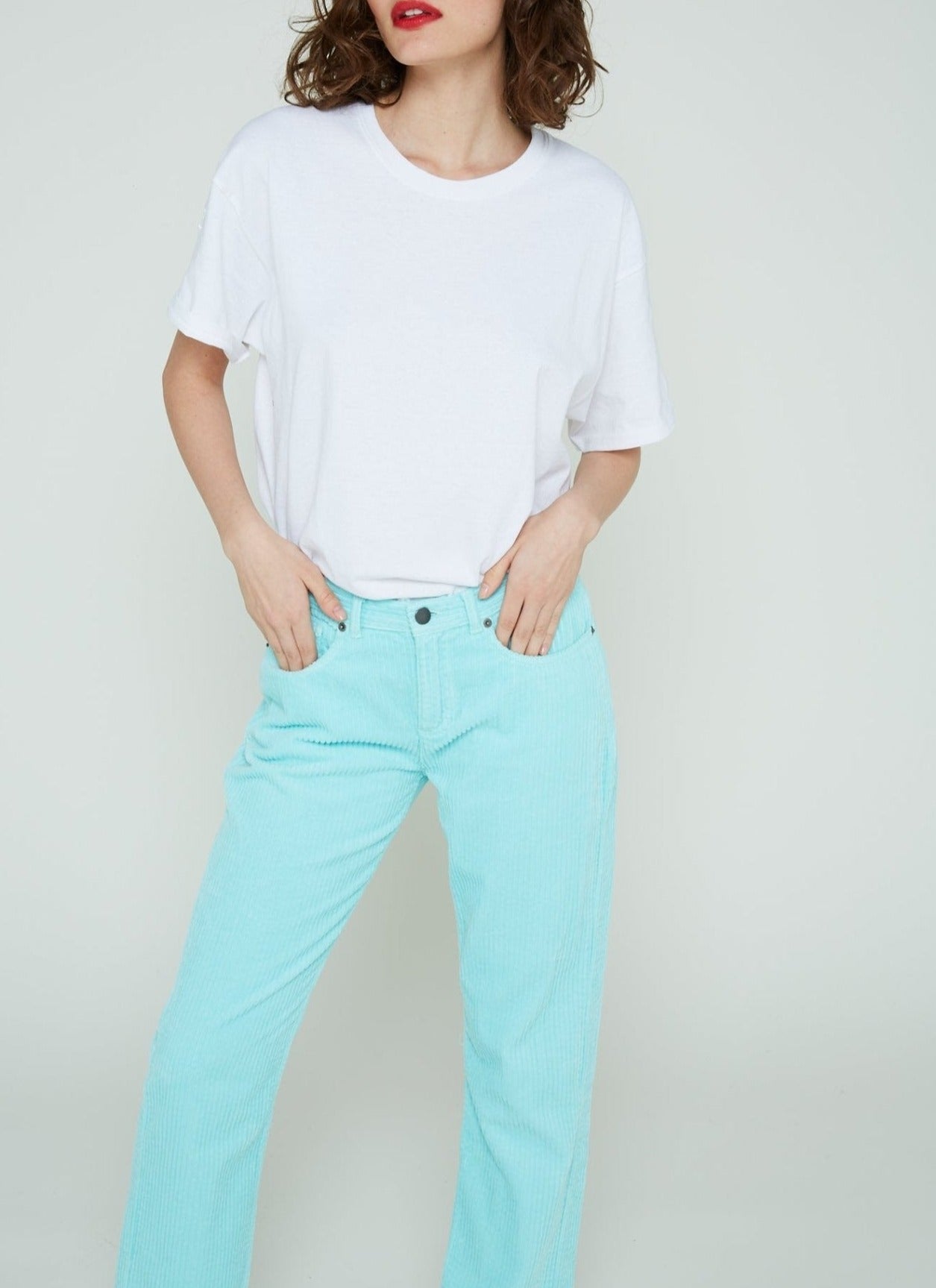 Pantalon Elias Monzo - Bleu Glacier