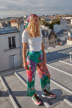 Pantalon fluide Soi x Roeqiya