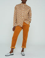 Pantalón Garance Monzo - Mostaza