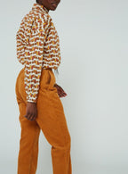 Pantalón Garance Monzo - Mostaza